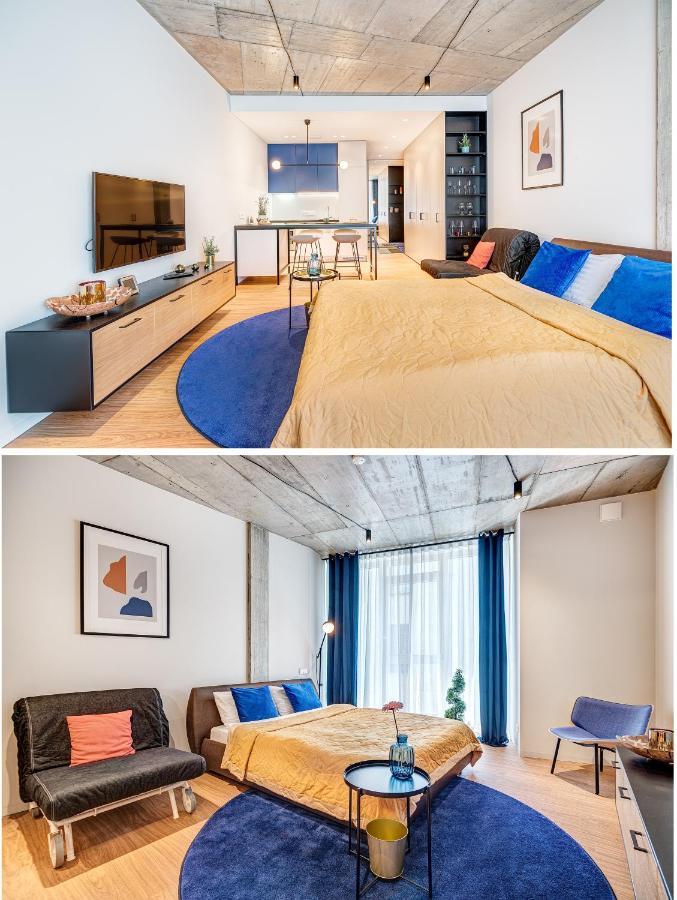 Happy Inn Gold Studio, Self Check-In, Parking In The Underground Garage Βίλνιους Εξωτερικό φωτογραφία
